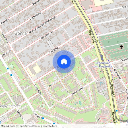 ul. Rentowna, Stare Chojny, Górna, Łódź, łódzkie