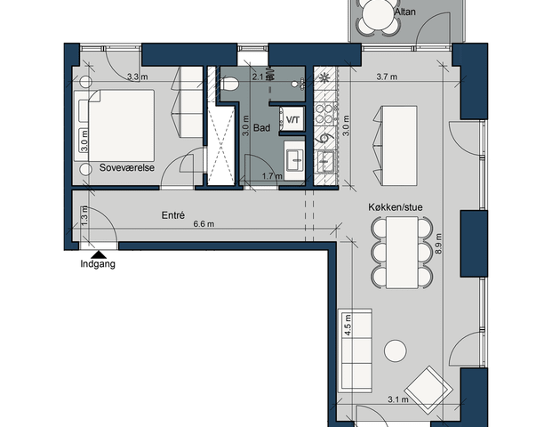Østre Havnepark 25, 10. th. - Photo 1
