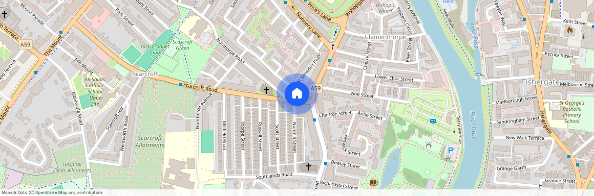 First Floor Flat Scarcroft Road, York, YO23 1NB