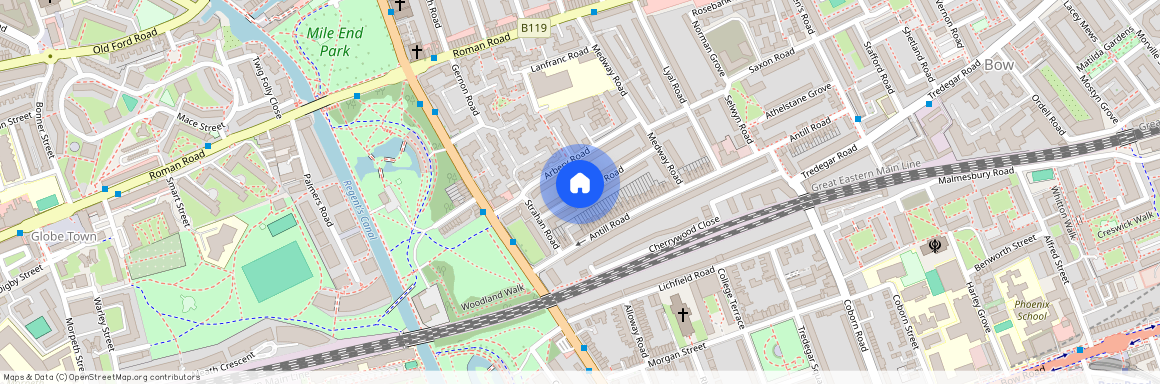 Strahan Road, Bow, E3