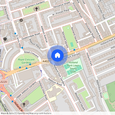 Holland Park Avenue, London