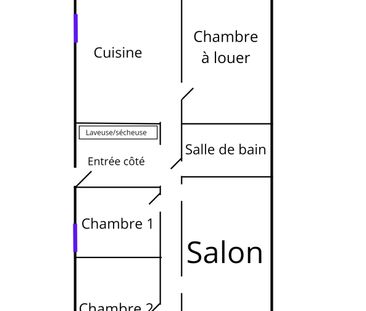 Grande Chambre à Verdun - Colocation - Photo 3