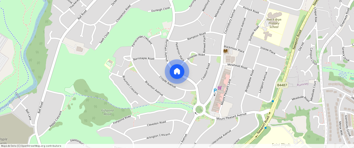 CF3 5LJ Llanrumney, Wales, Cardiff