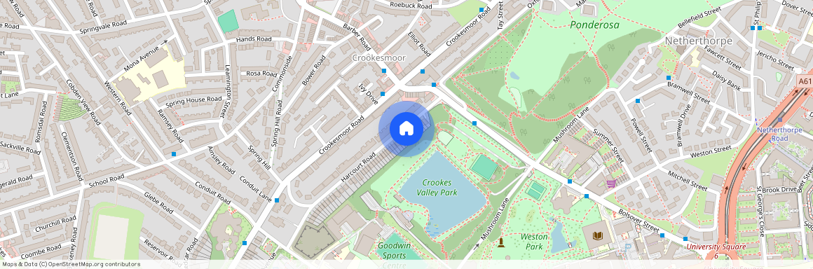 33a Harcourt Road, Crookesmoor, Sheffield, South Yorkshire, S10 1DH