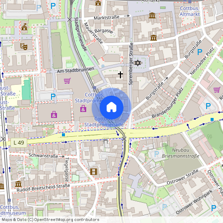 Stadtpromenade 4, 03046 Brandenburg - Cottbus