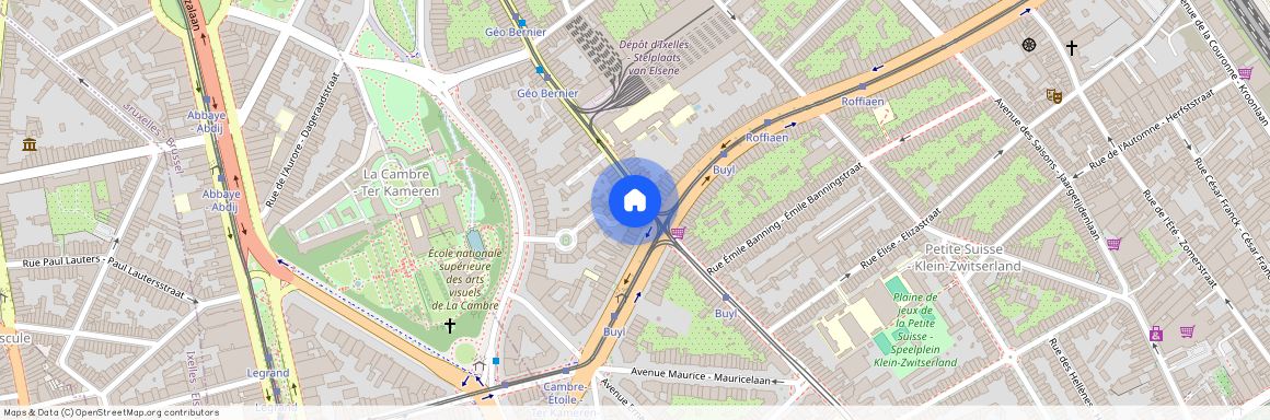 Square du Val de la Cambre, 25, 1050, Ixelles