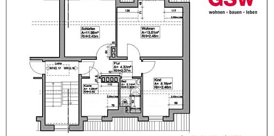 Praktische 3-Zimmerwohnung in zentraler Lage Naumburgs - Foto 3