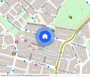 Διαμέρισμα προς Ενοικίαση, Κέντρο Νέα Σμύρνη, 1 Δωμάτια, 50 τ.μ., 550€ - Photo 1