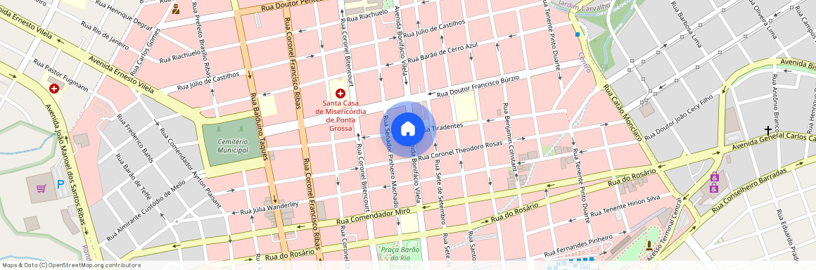 Avenida Bonifacio Vilela, 289, Ponta Grossa, Ponta Grossa - PR, 84010-330, Brazil