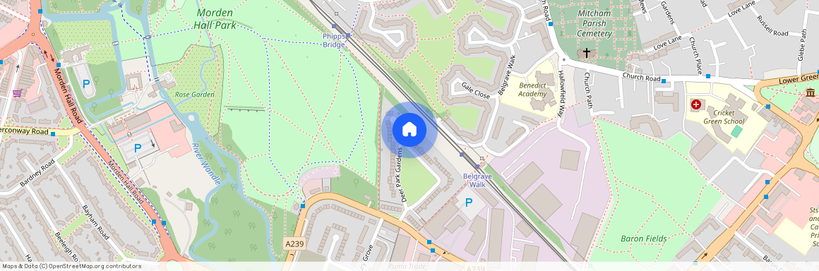 Deer Park Gardens, Mitcham CR4