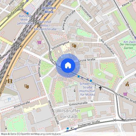 Schweriner Straße 46, 01067 Dresden - Wilsdruffer Vorstadt/Seevorstadt-West