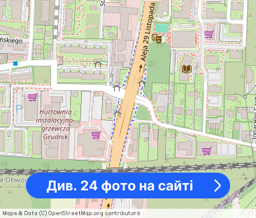 3-pokojowe mieszkanie z balkonem -Al. 29 Listopada - Фото 1