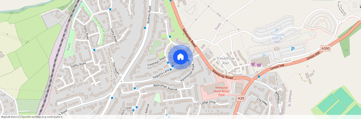 Tregurra Lane, Truro, Cornwall