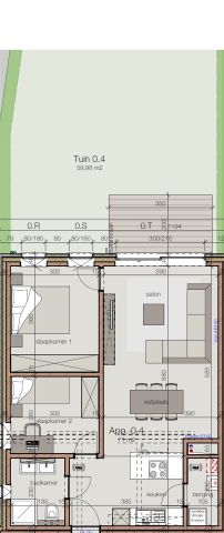 Gelijkvloers appartement met onderhoudsvriendelijke tuin - Photo 2