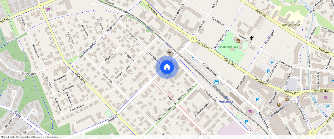 Vetlanda, Kullgatan, **, 57436