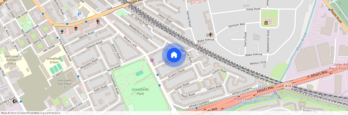 Kennedy Road, Barking, London, IG11