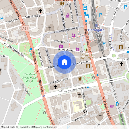 Apartment 2, Westgate House, Albert Street, Harrogate, North Yorkshire