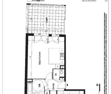 location Appartement T3 DE 60.56m² À CACHAN - Photo 2