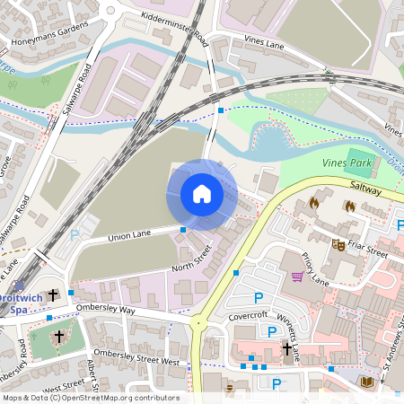 Priory Gardens, Union Lane, Droitwich, Worcestershire, WR9