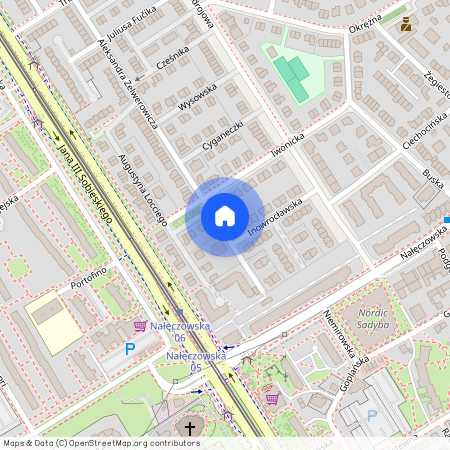 ul. Aleksandra Zelwerowicza, Sadyba, Mokotów, Warszawa, mazowieckie