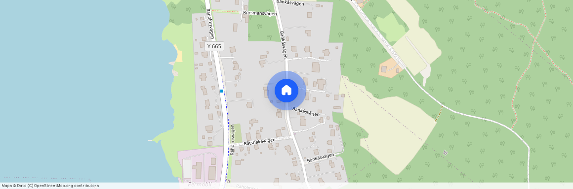 Bänkåsvägen, Alnö