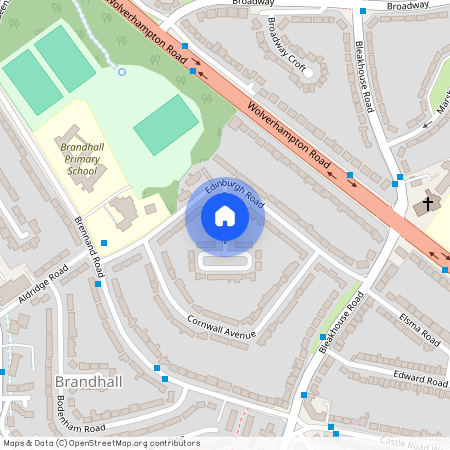 Chester Rise, Oldbury, West Midlands, B68