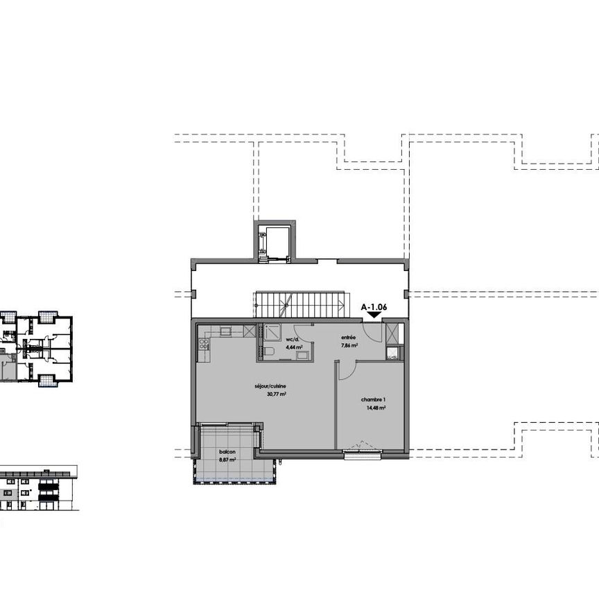 Beautiful new 2.5-room apartment in a green setting - Photo 1