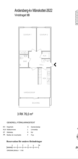 Vinddraget 9 B, våning 1 - Foto 2