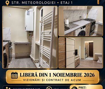Titlu: Garsonieră renovată de închiriat, Meteorologiei pret 200euro - Photo 1