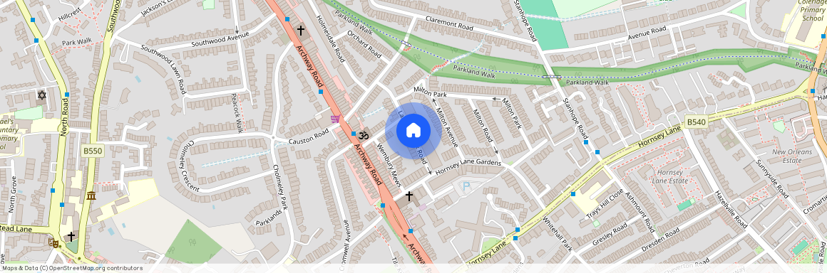 Langdon Park Rd, London, N6