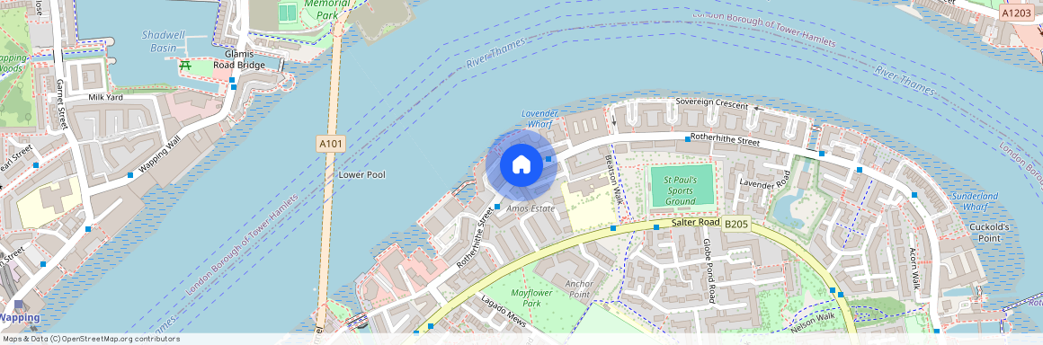 King & Queen Wharf, Rotherhithe Street, SE16