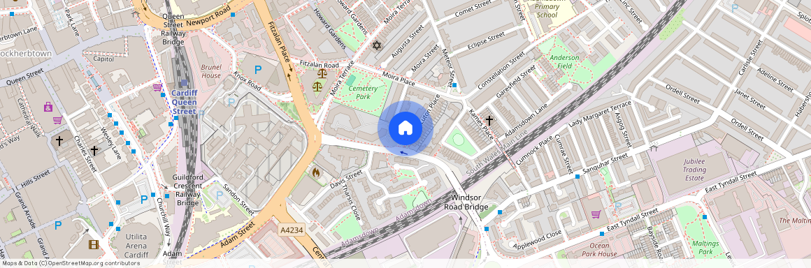 4, 2 West Luton Place, Adamsdown, Cardiff, CF24 0EW