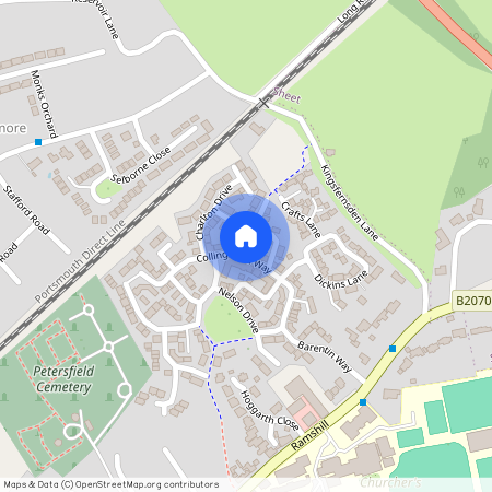 Hanbury Square, Petersfield, Hampshire, GU31