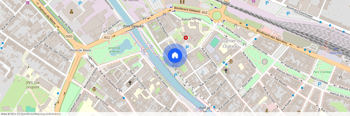 Rue de l'Arsenal 2 / 4.2, 7500 Tournai