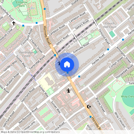 Hornsey Road, N19 4EF