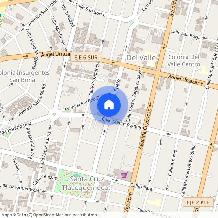 Adolfo prieto #1247, Colonia Del Valle Centro, C.P. 03100, Df / Cdmx