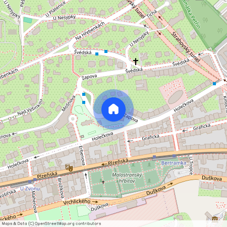 Zapova, Praha 5 - Smíchov