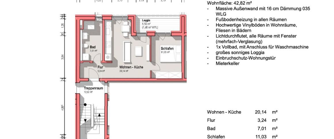Hochwertige 1,5 Zimmerwohnung in Lörrach - Photo 1