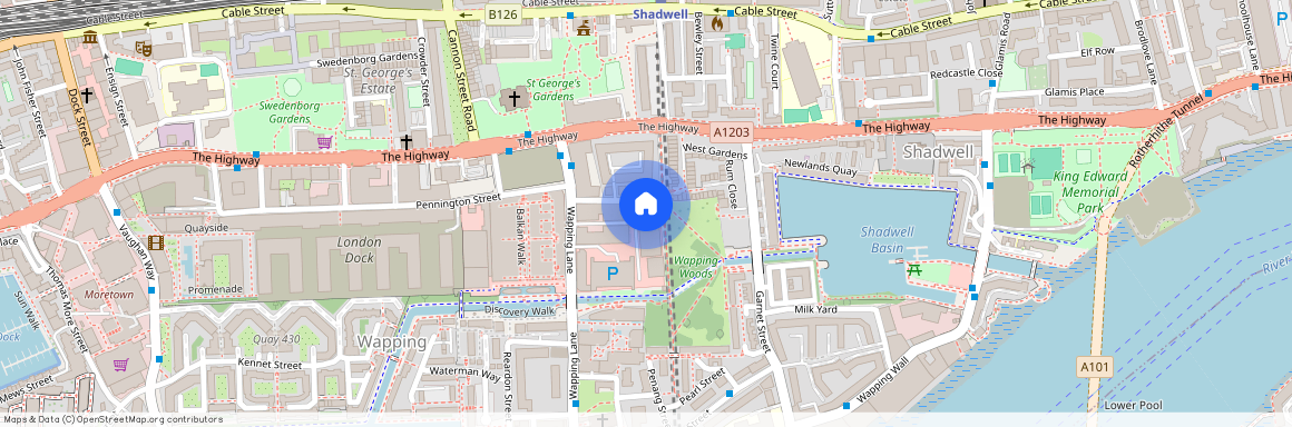 Eluna Apartments, 4 Wapping Lane, Aldgate, Tower Hill, London, E1W 2RG