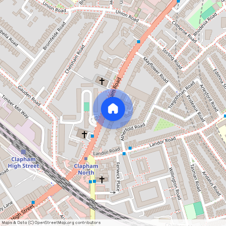 Clapham Road, Clapham, London, SW9