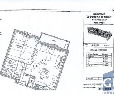 Location Appartement 2 pièces 42m² - Photo 3