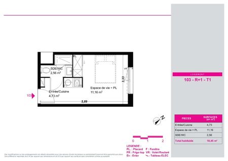 Location Appartement 1 pièce 18m² FRANQUEVILLE ST PIERRE 76520 - Photo 5