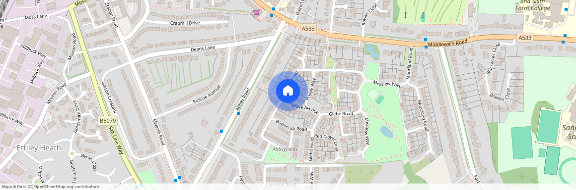 Paddock Road, Sandbach, CW11