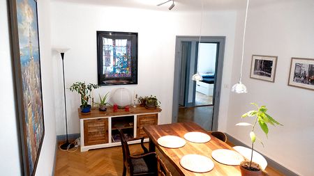 3 Zimmer-Wohnung in Basel - St. Johann, möbliert, auf Zeit - Photo 4