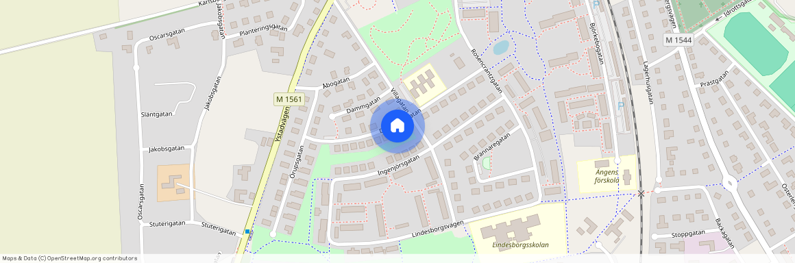 Disponentgatan 17B, Tomelilla