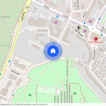 ul. Kwiatowa, Lubin, lubiński, dolnośląskie