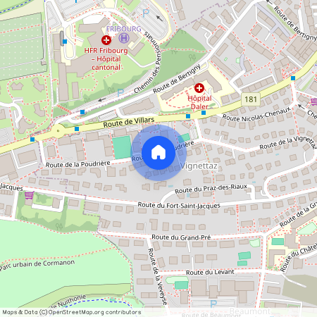 Route de la Poudrière 23, 1700 Fribourg, Suisse