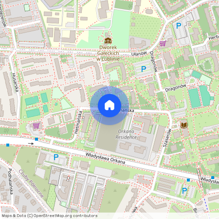 ul. Hetmańska, Czuby Północne, Lublin, lubelskie