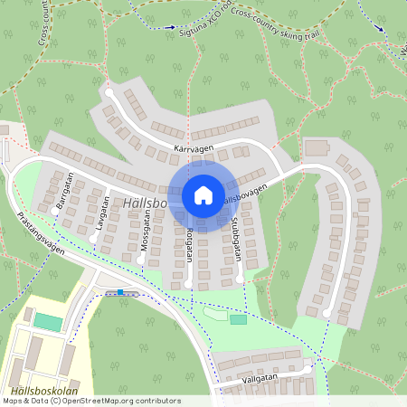 Hällsbovägen, Sigtuna