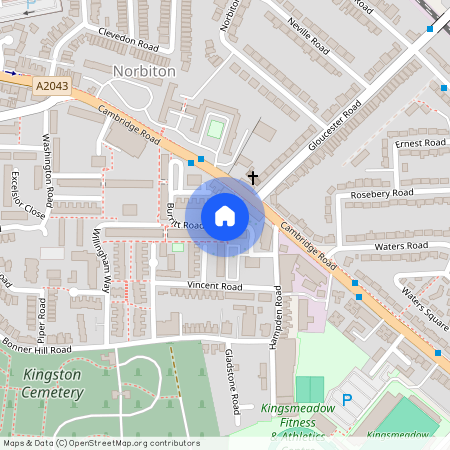 Burritt Road, Kingston, Kingston upon Thames, KT1